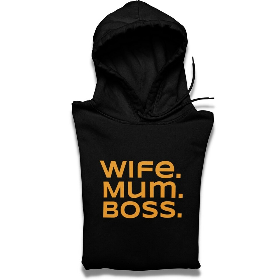 Wife Mum Boss hoodie