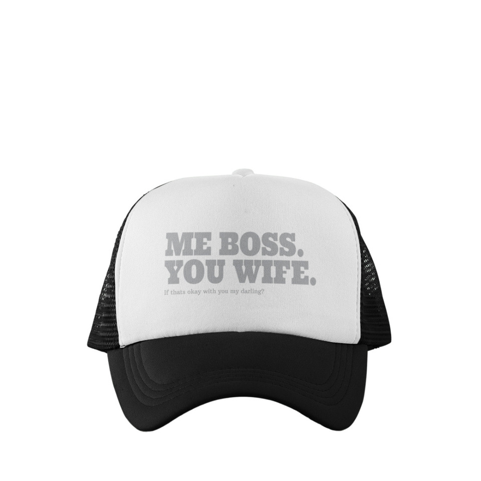 Me boss you wife cap