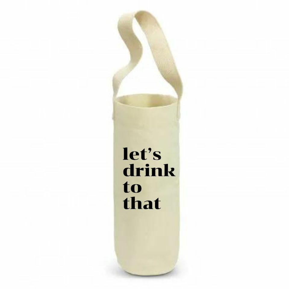 Let's drink to that wine bag