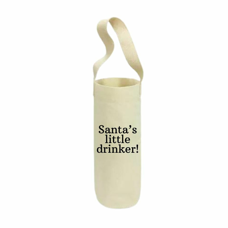 Santa's little drinker winebag